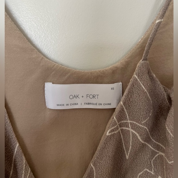 Oak + Fort - Beige Floral Camisole - XS - Picture 5 of 5